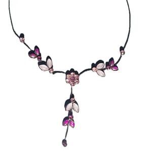 Vintage Posh Purple & Pretty Dainty Necklace